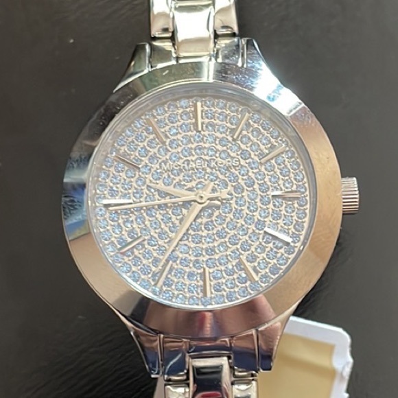 MICHAEL KORS SLIM RUNWAY MK3912 STAINLESS STEEL QUARTZ WOMEN WATCH - Picture 8 of 10